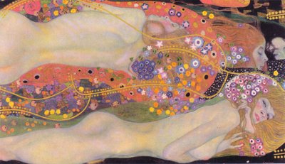 Wasserschlangen II (Freundinnen) von Gustav Klimt